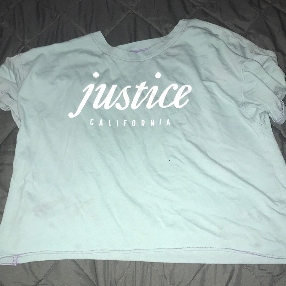 Justice color change shirt